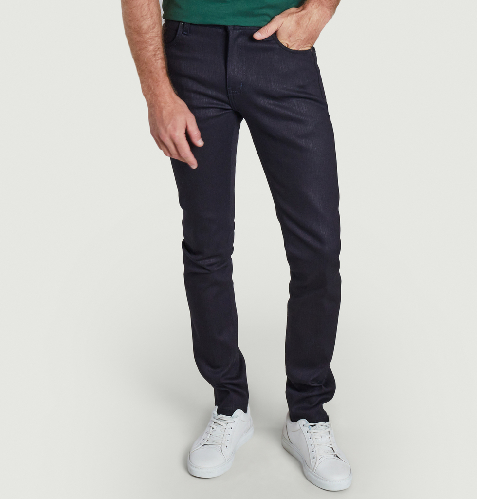 Soldes Jeans Super Guy Midnight Slub Stretch Selvedge Denim Naked And