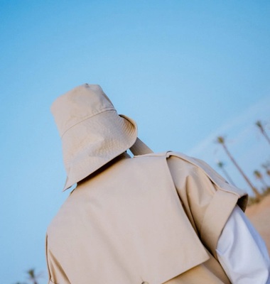 Mansour trench coat