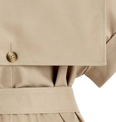 Mansour trench coat