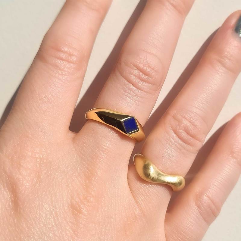Lapis Lazuli Ring - Aerea Studio