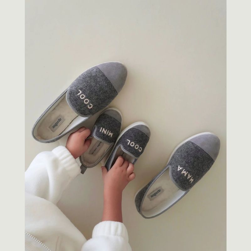 Mama Cool Angarde embroidered slippers x emoi emoi - Angarde
