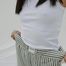 Striped tencel pyjama shorts - Angarde