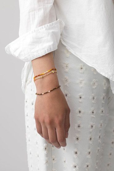 Bracelet fin en perles Tie-Dye - Anni Lu