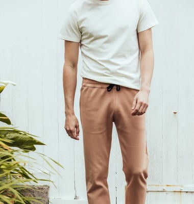 Cotton jersey pants