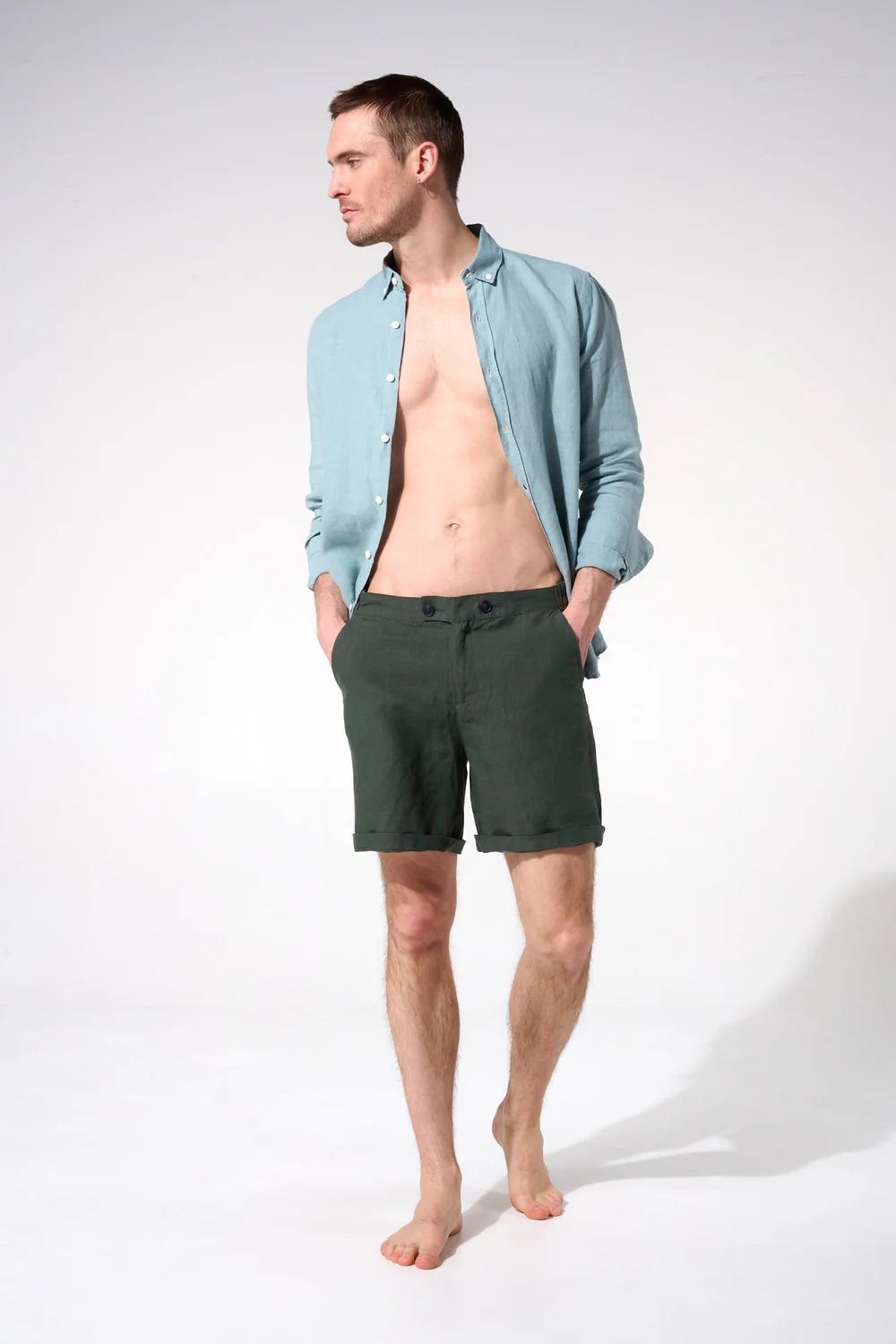 Linen Bermuda shorts - Apnee
