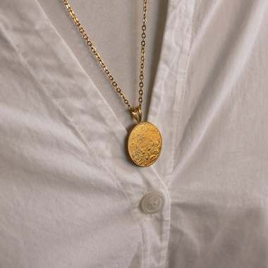 Sorority necklace on the Kasbah of Algiers.