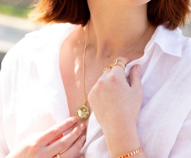 Gabriel pendant necklace