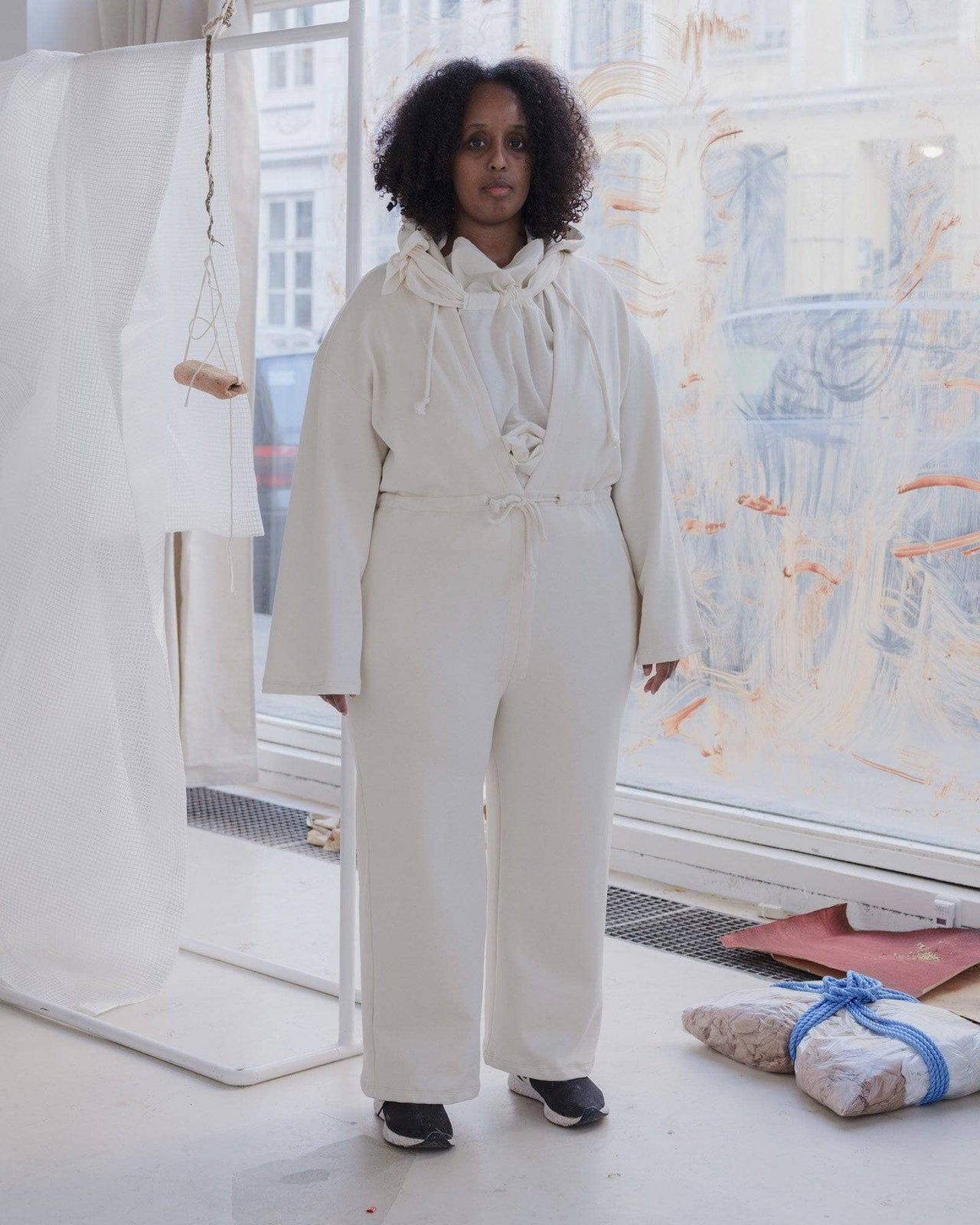 Ordu jumpsuit Off White Baserange | L