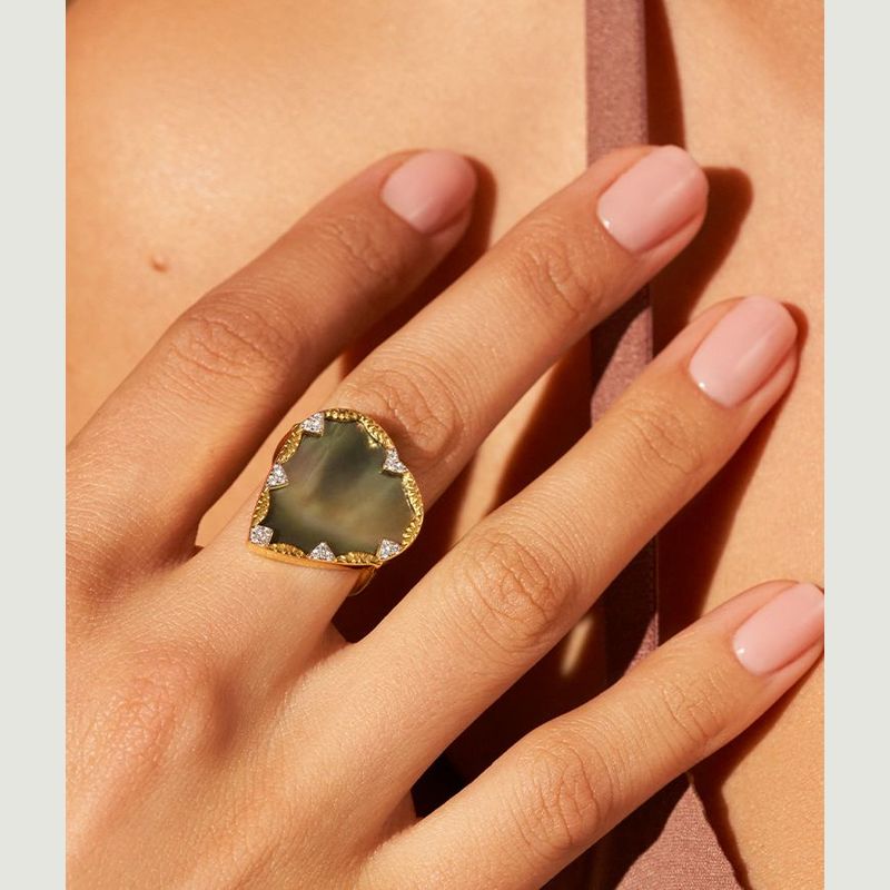 Ring Lima Mother of Pearl - Be Maad