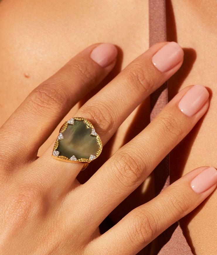 Ring Lima Mother of Pearl - Be Maad