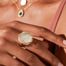 Janih Mother of Pearl Ring - Be Maad