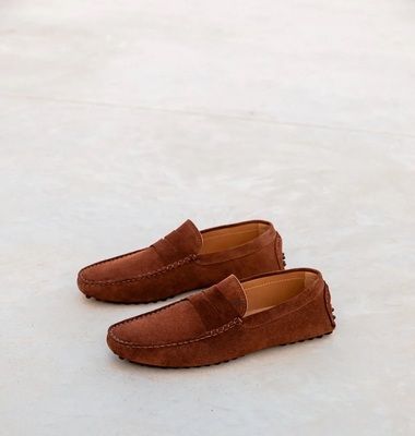 Lewis suede loafers