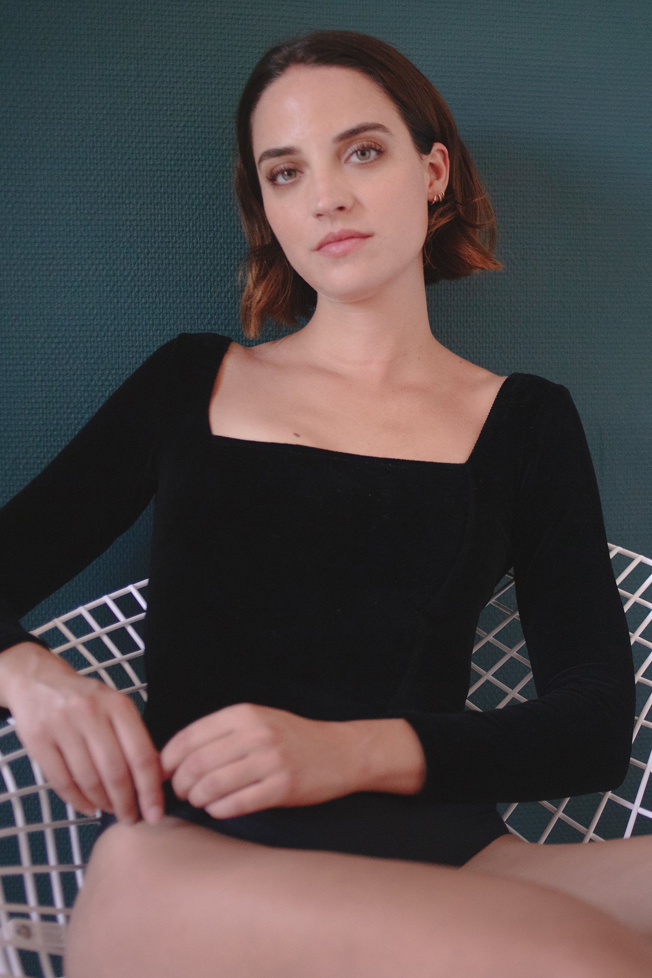 Gisèle black velvet - Botzaris