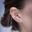 Sun Moonstone stud earrings - Celine Daoust