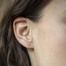 Moon Diamonds and Merkabah stud earrings - Celine Daoust