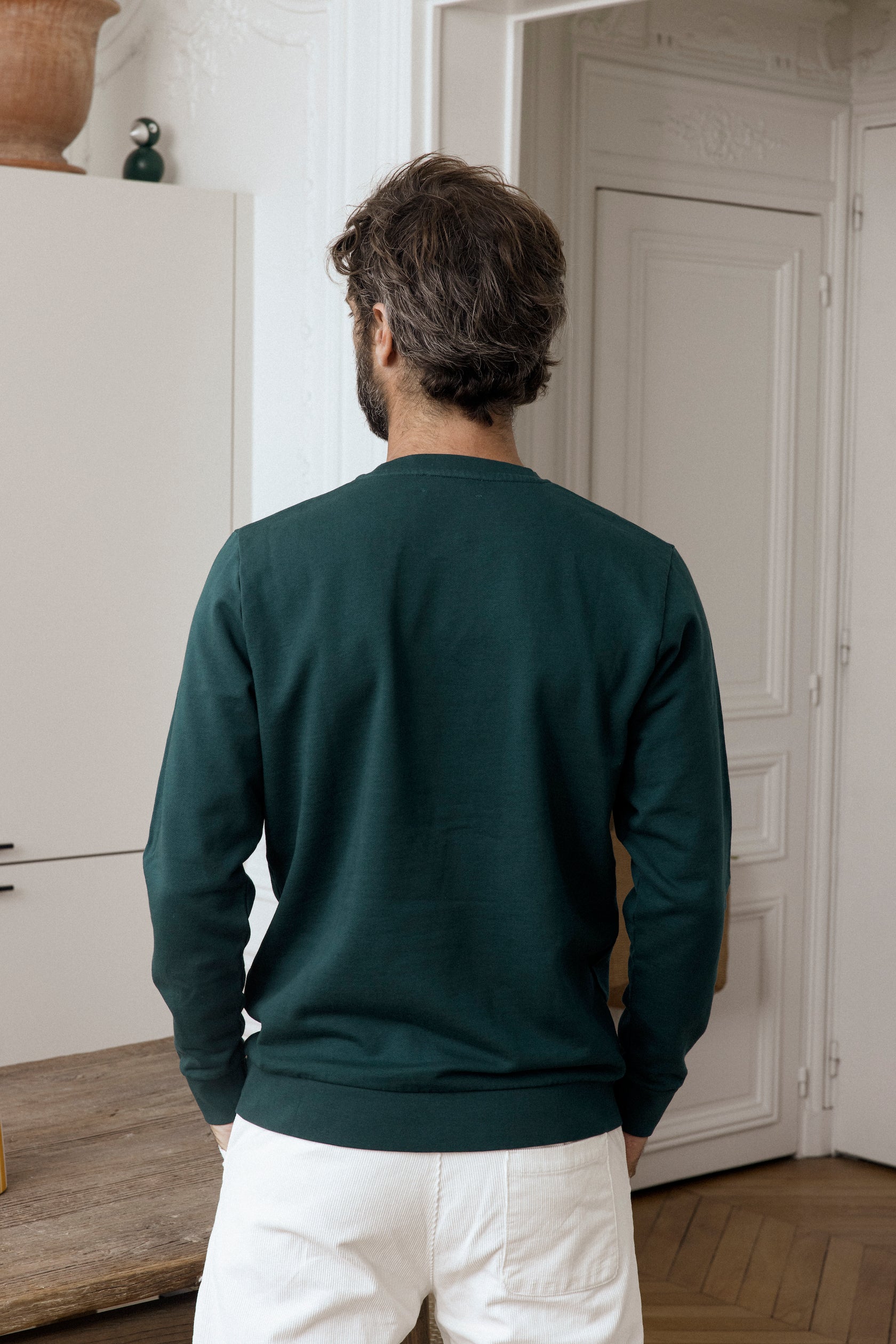 Sweatshirt aus Molton  - Cuisse de Grenouille