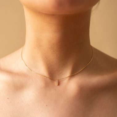 Iris choker necklace