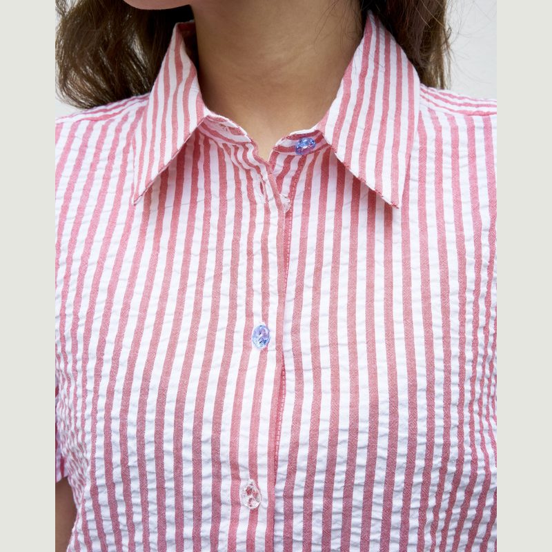 Alia-s - Seersucker Stripe Shirt - Erotokritos