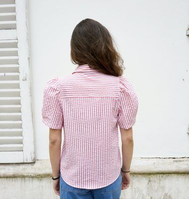 Alia-s - Seersucker Stripe Shirt