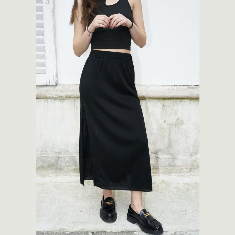 Kirsten - Midi Slit Knit Skirt - Erotokritos