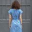 Rebecca – Kleid mit Seersucker-Print - Erotokritos