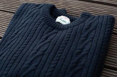 Leo Cable-Knit Sweater