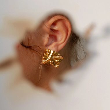 Earrings les Froissées