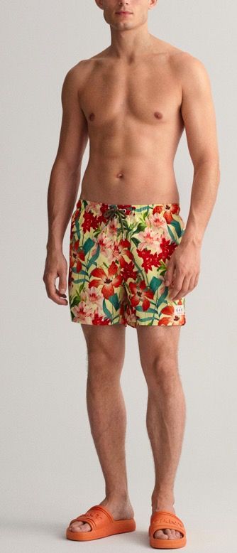 Floral print swim shorts  - Gant