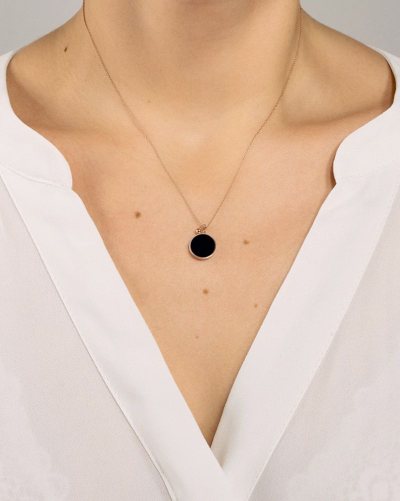 Collier Ever Onyx - Ginette NY