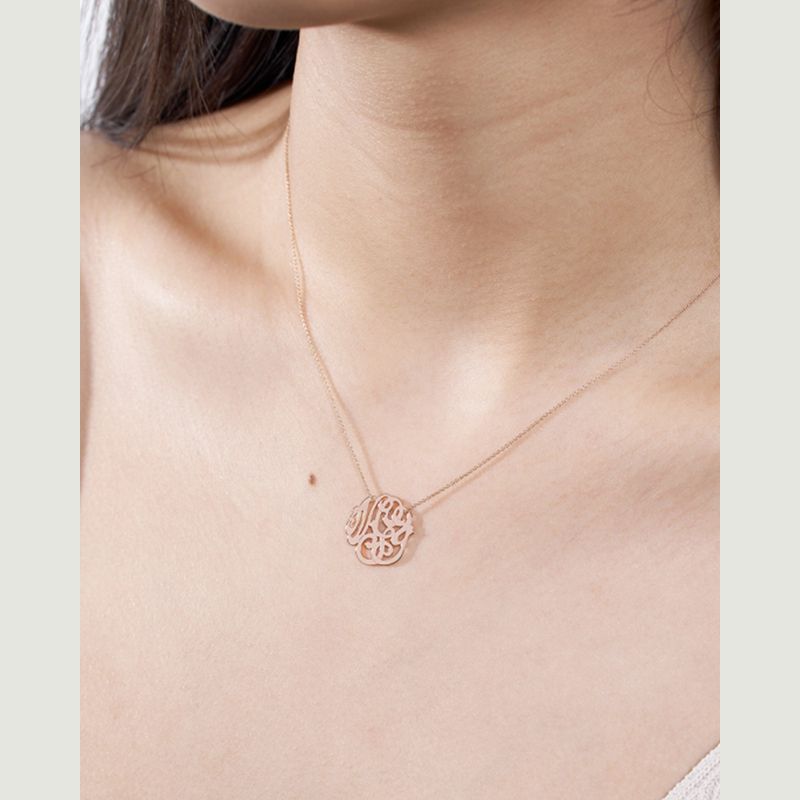 Baby Monogram Necklace - Ginette NY