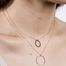 Mini Black Diamond Necklace - Ginette NY