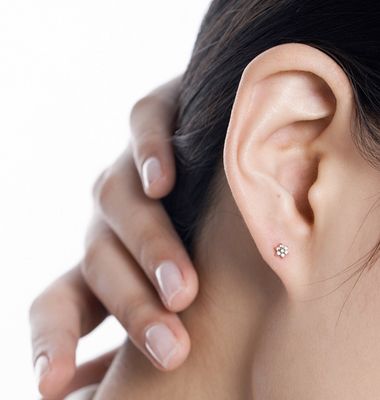 Mini Diamond Star stud earrings