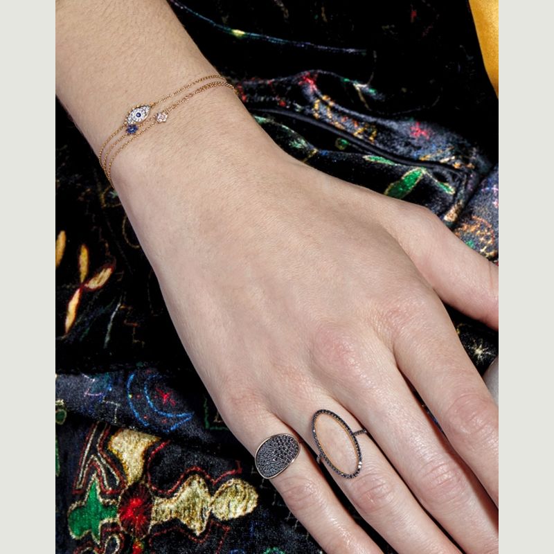 Mini-Diamant-Stern-Armband - Ginette NY