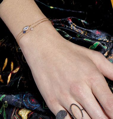 Mini sapphire Star bracelet