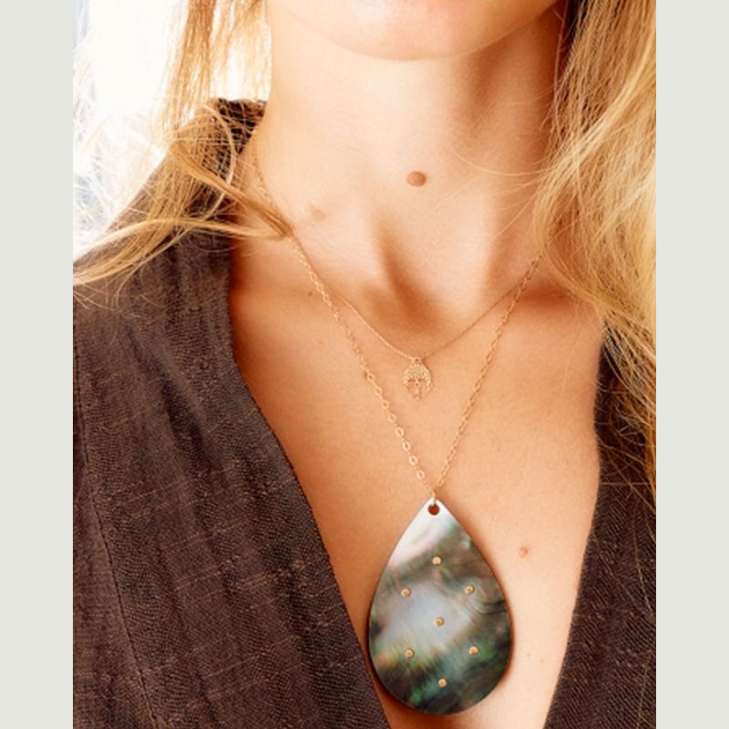 Mini Boudha necklace - Ginette NY