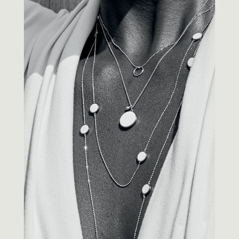 Ever Disc necklace - Ginette NY