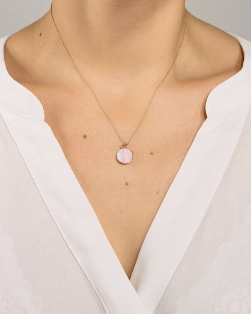 Ever Disc necklace - Ginette NY