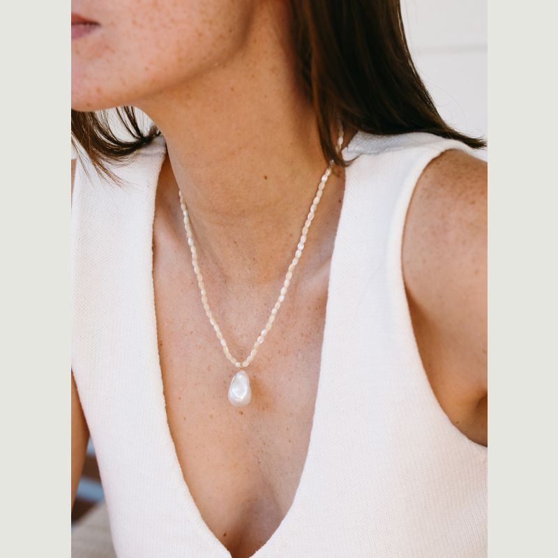 Aimée short pearl necklace - Gisel B.