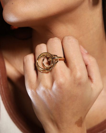 Bague Ara double - Jade Venturi