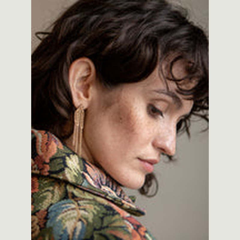Tapestry Maxi earrings - Judith Benita