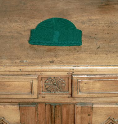 L'Exception Paris x douillet regenerated cashmere and wool hat
