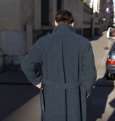 Oversized  overcoat made in France
