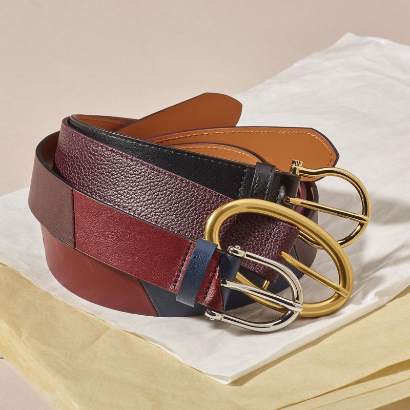 Nappa leather belt - L'Exception Paris