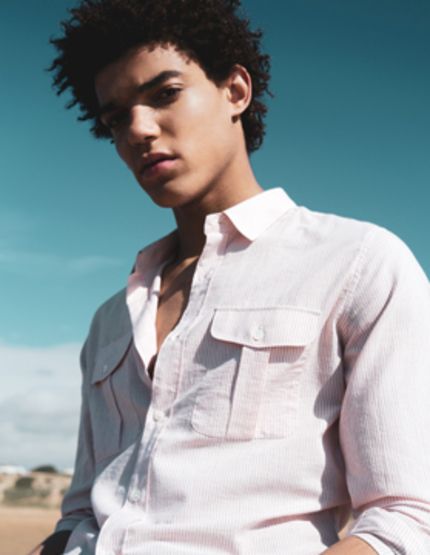 Chemise Voyage Rayée en coton bio japonais - L'Exception Paris