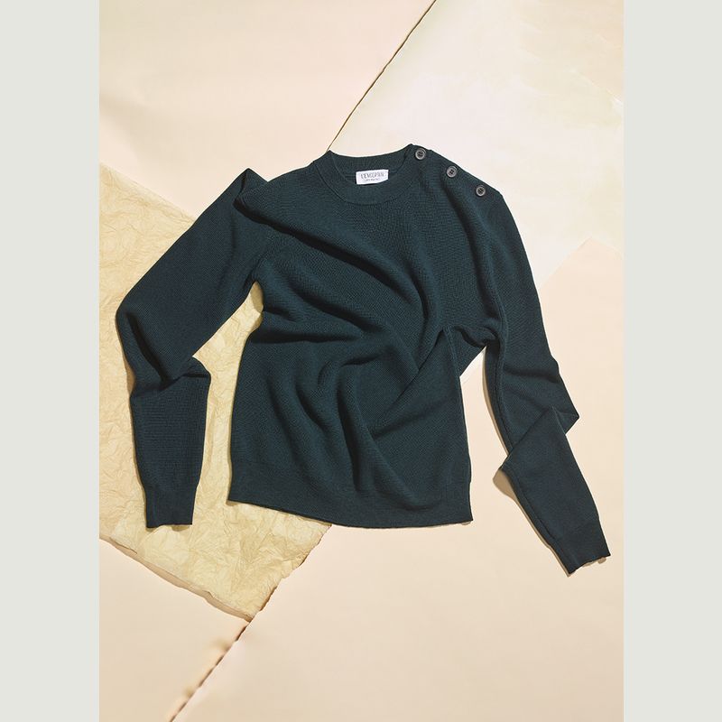 Sailor sweater in extra-fine merino wool  - L'Exception Paris