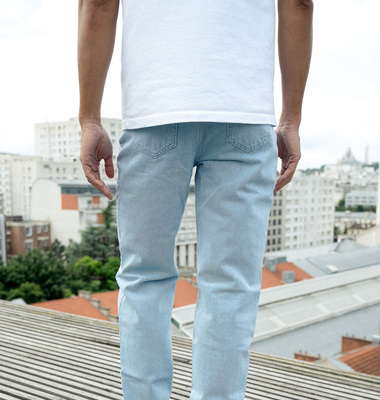 Jean regular 14oz Light Bleach