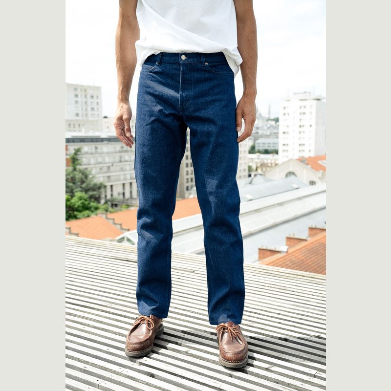 14 oz straight-leg jeans - L'Exception Paris