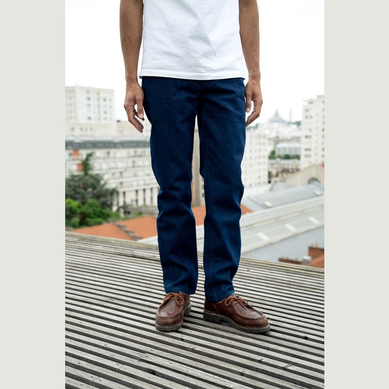 Jean regular 14oz Rinse - L'Exception Paris