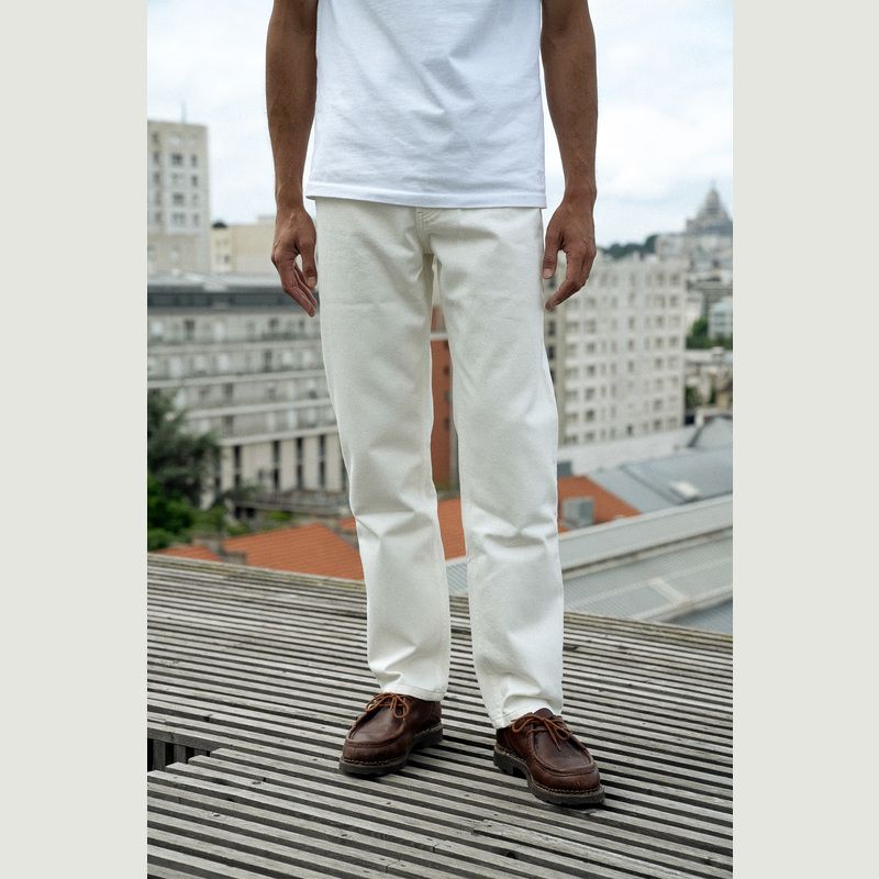 14 oz straight-leg jeans - L'Exception Paris