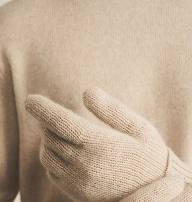 LOVARZI Gris Gants pour femme Gants d'hiver en laine pure - Doux et chauds  Gants pour dames,Gris,Taille unique : : Mode
